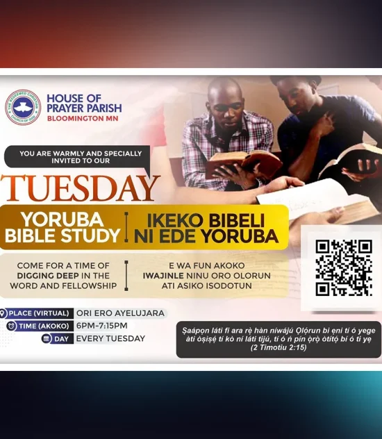 Yoruba Bible Study