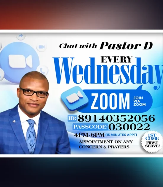 Chat with Pastor D