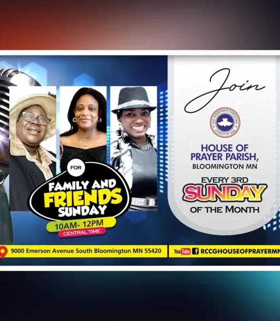 Family and Friends Sunday